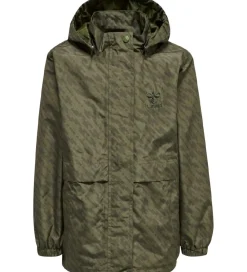 Børn Hummel Sommerjakker|Sommerjakke - hmlSOUTH - Capulet Olive