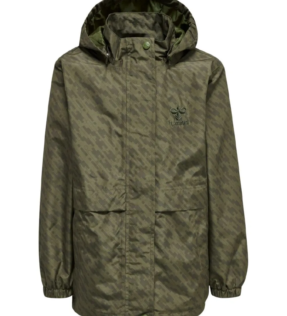 Børn Hummel Sommerjakker|Sommerjakke - hmlSOUTH - Capulet Olive
