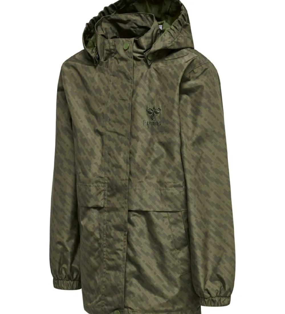 Børn Hummel Sommerjakker|Sommerjakke - hmlSOUTH - Capulet Olive