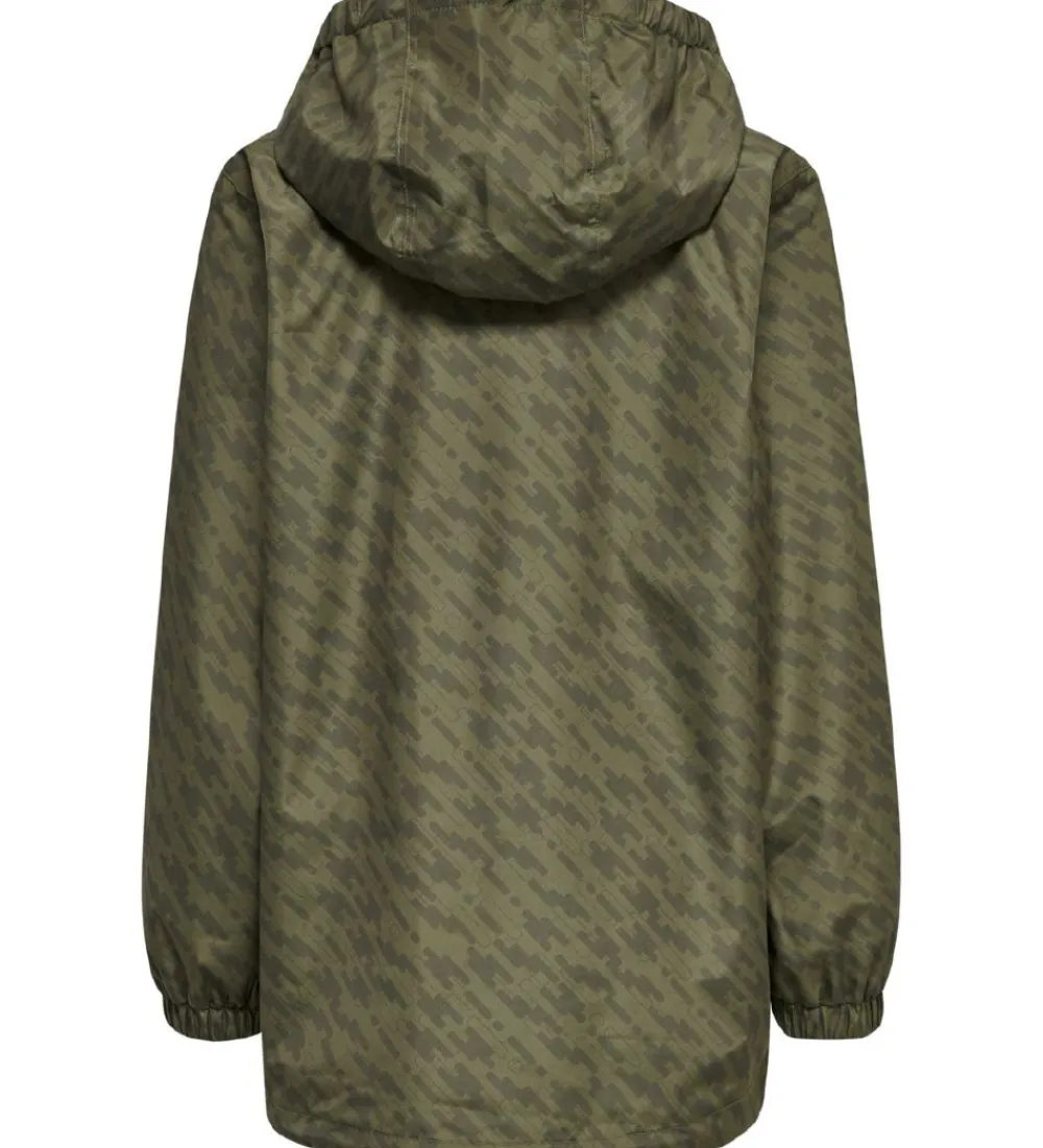 Børn Hummel Sommerjakker|Sommerjakke - hmlSOUTH - Capulet Olive