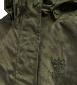 Børn Hummel Sommerjakker|Sommerjakke - hmlSOUTH - Capulet Olive