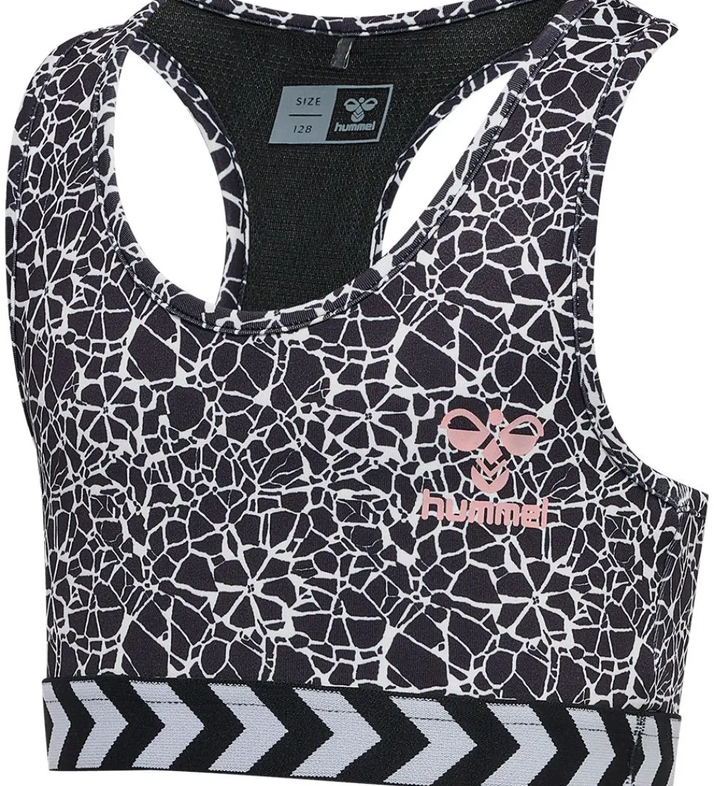 Hummel Gymnastiktøj>Sports Top - hmlMimmi - Sort/Hvid