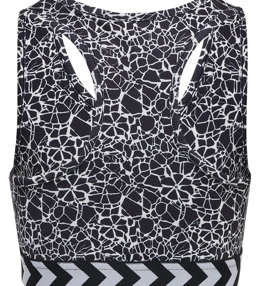 Hummel Gymnastiktøj>Sports Top - hmlMimmi - Sort/Hvid