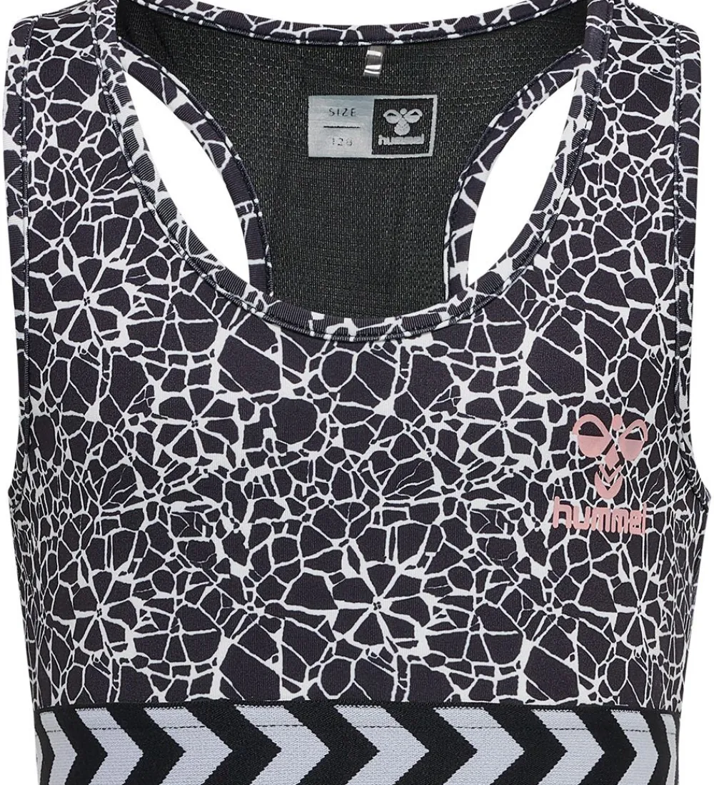 Hummel Gymnastiktøj>Sports Top - hmlMimmi - Sort/Hvid