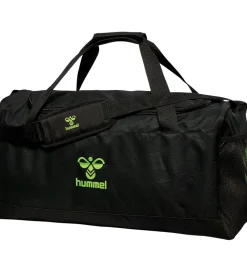 Hummel Træning Og Gymnastik|Sportstasker>Sportstaske - hmlCore - Black/Green Gecko