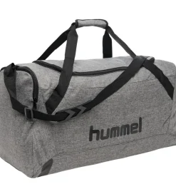 Hummel Sportstasker|Sportstaske - Large - Core - Gråmeleret