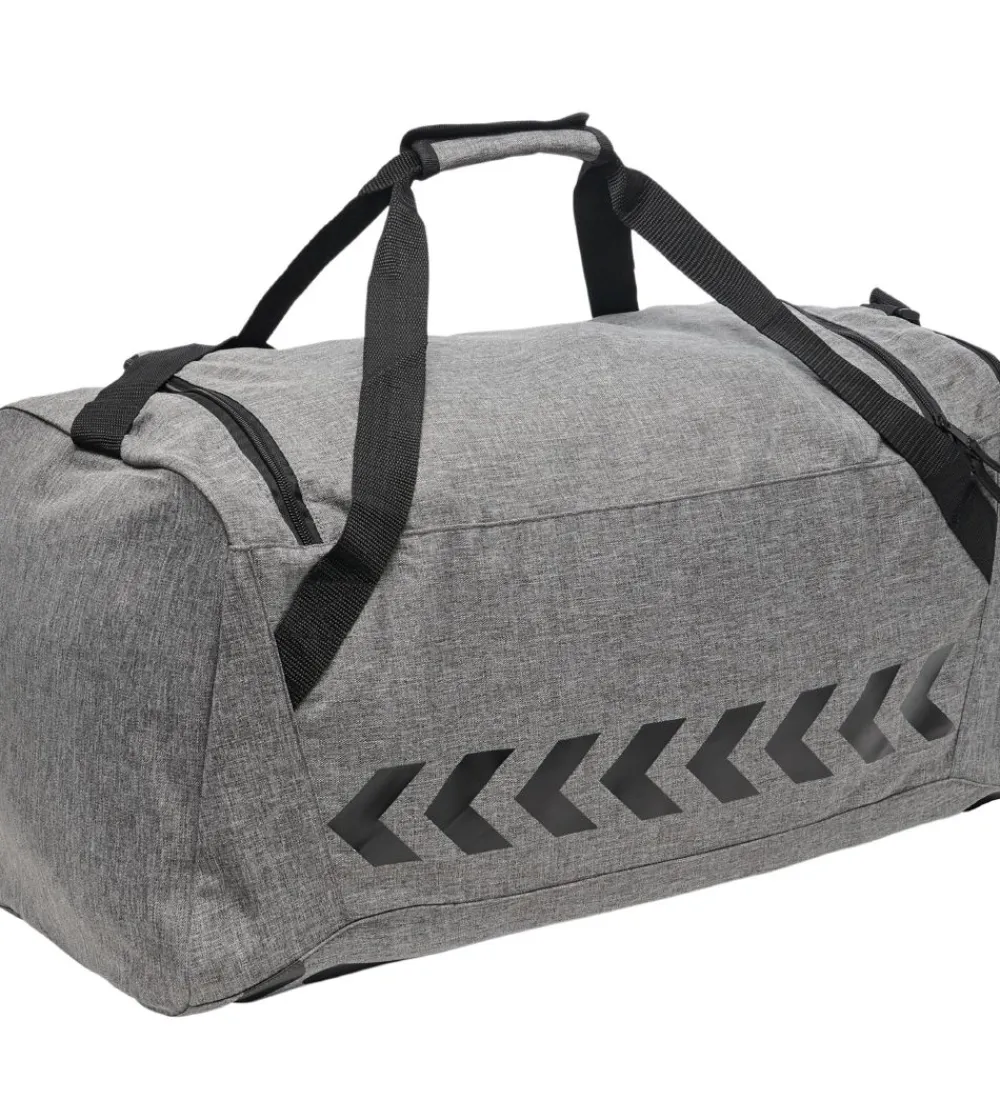 Hummel Sportstasker|Sportstaske - Large - Core - Gråmeleret