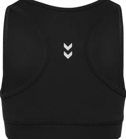 Børn Hummel T-Shirts Og Toppe|Træning Og Gymnastik>Sportstop - HmlJr Pulse - Sort m. Logo