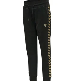 Hummel Træningsbukser>Sweatpants - HmlFix - Sort/Guld