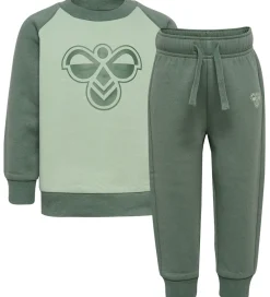 Hummel Træningssæt|Træning Og Gymnastik|Sweatsæt - hmlMini - Laurel Wreath