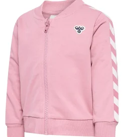 Børn Hummel Træningssæt|Træning Og Gymnastik>Sweatsæt - hmlMini - Pink Nectar
