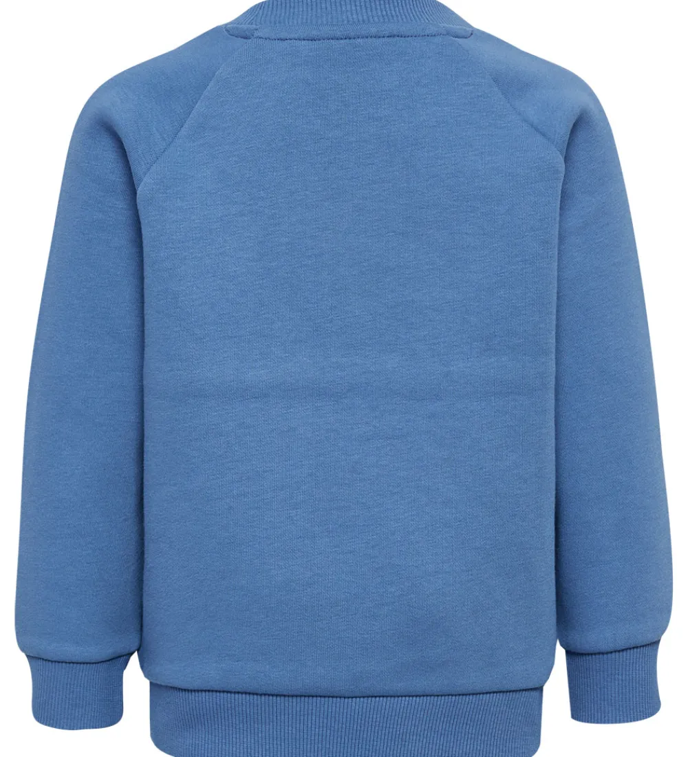 Børn Hummel Træningssæt|Træning Og Gymnastik|Sweatsæt - hmlMini - Dutch Blue