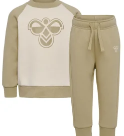 Børn Hummel Træningssæt|Træning Og Gymnastik>Sweatæt - hmlMini - Cornstalk