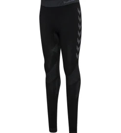 Hummel Teamsport Træningsbukser|Gymnastiktøj>Hummel Træningsbukser - First Seamless Thights - Sort