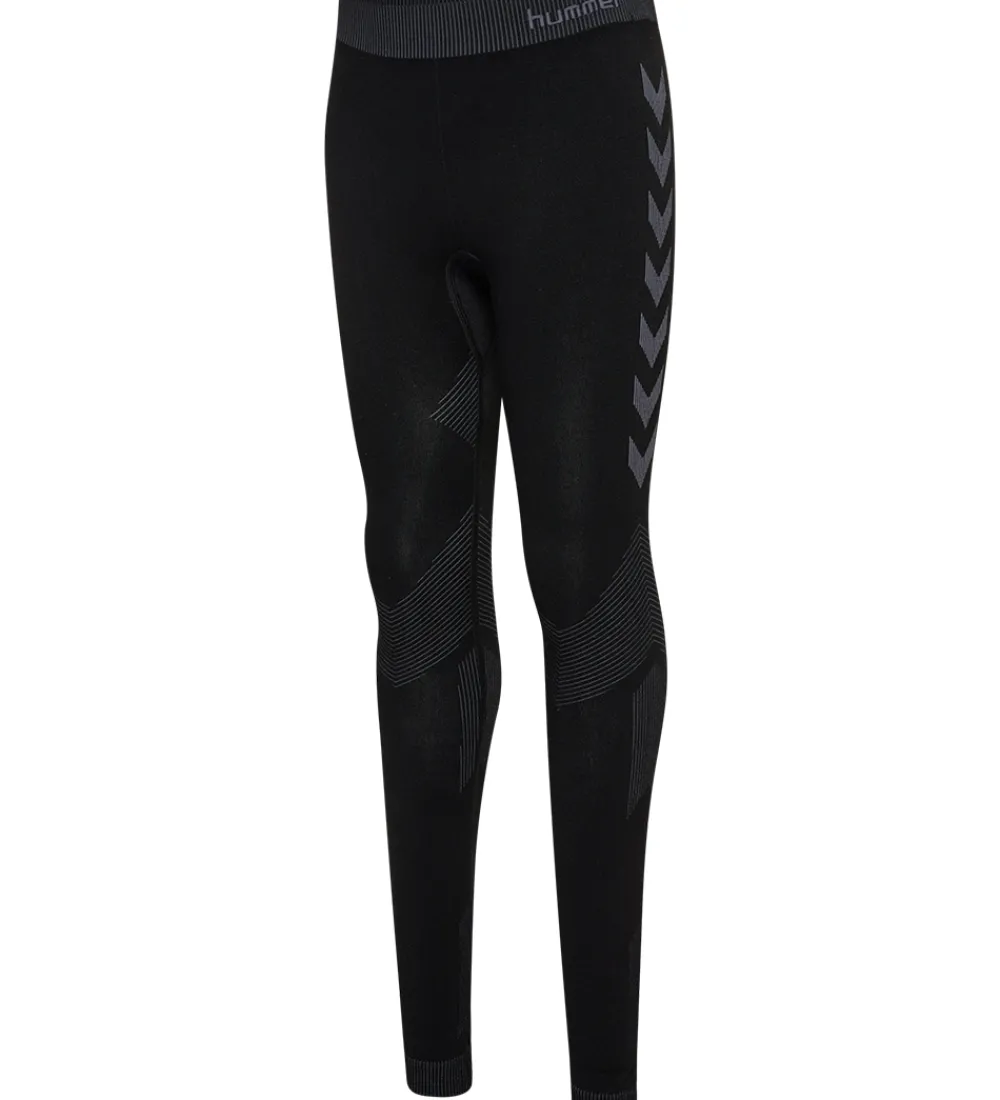 Hummel Teamsport Træningsbukser|Gymnastiktøj>Hummel Træningsbukser - First Seamless Thights - Sort