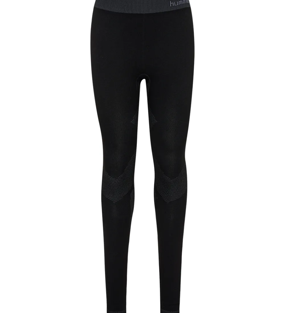 Hummel Teamsport Træningsbukser|Gymnastiktøj>Hummel Træningsbukser - First Seamless Thights - Sort