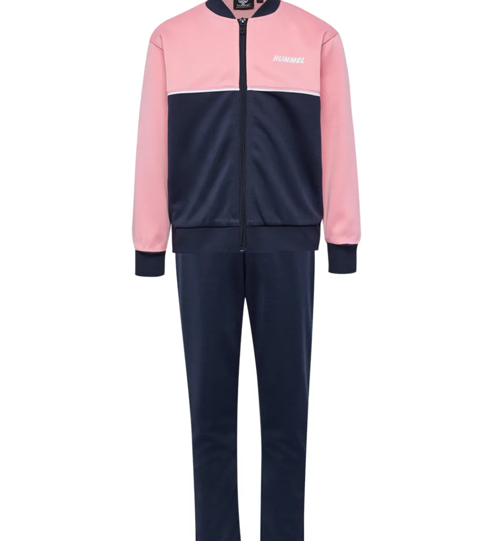 Hummel Træningssæt>Træningssæt - hmlDallas - Parisian Night m. Logo