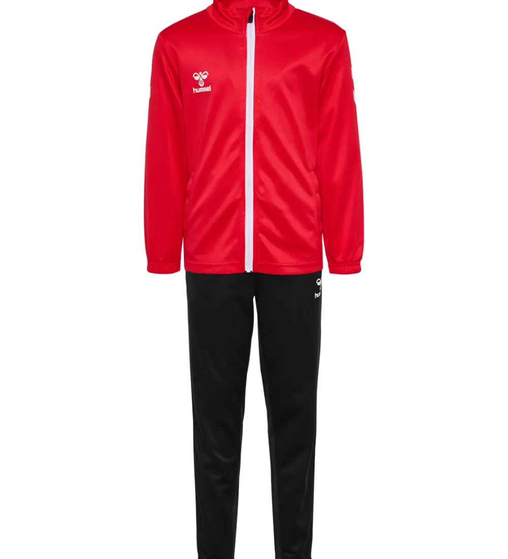 Hummel Træningssæt|Træningssæt - hmlLogo - True Red/Sort
