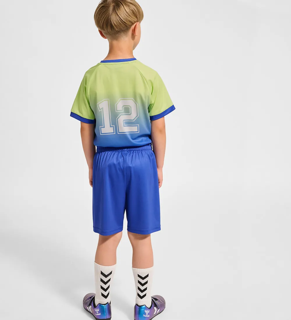 Børn Hummel Træningssæt|Træning Og Gymnastik|Træningssæt - hmlShimmer - Shadow Lime