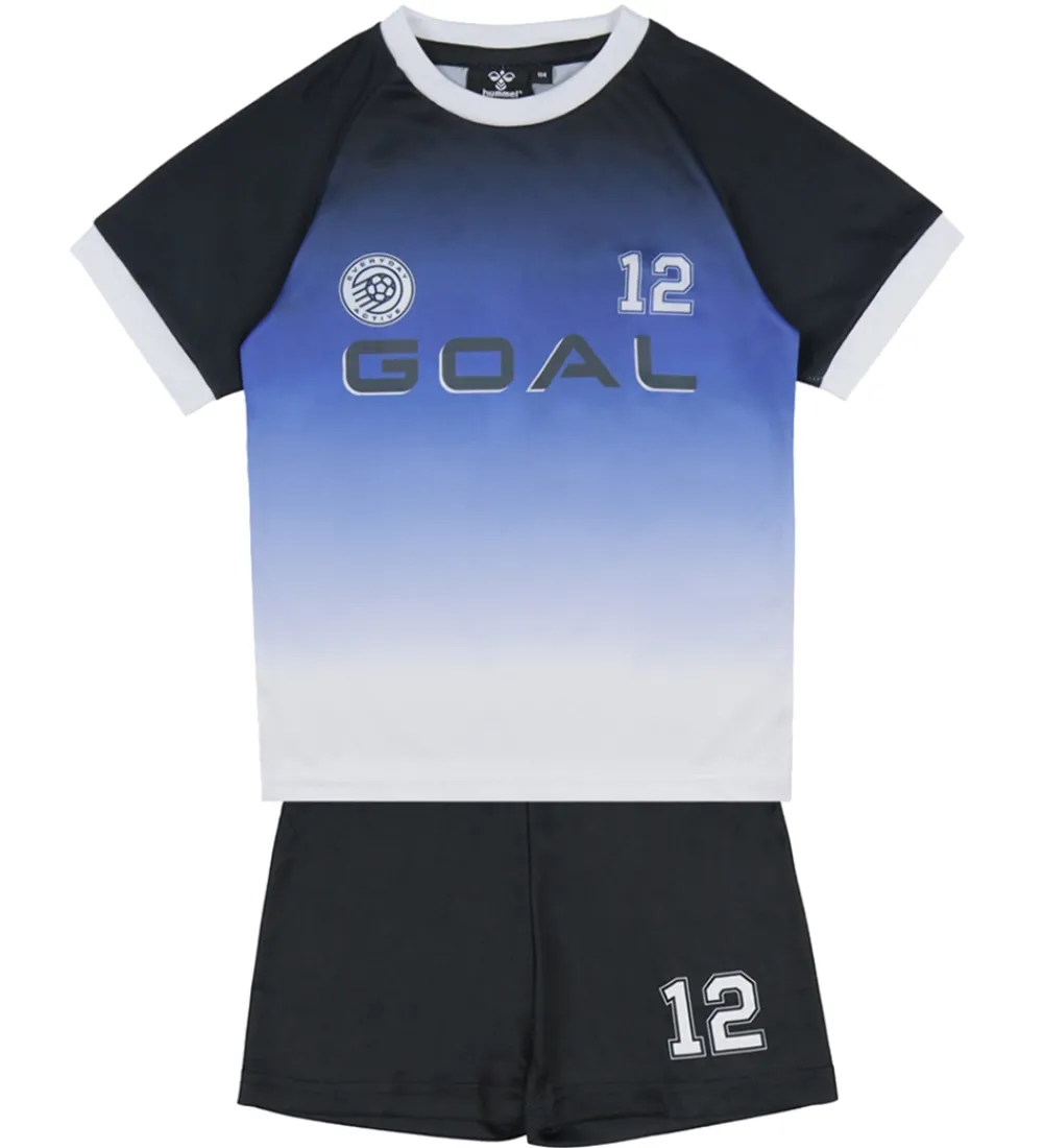 Børn Hummel Træningssæt|Træning Og Gymnastik|Træningssæt - hmlShimmer - Sort/Hvid