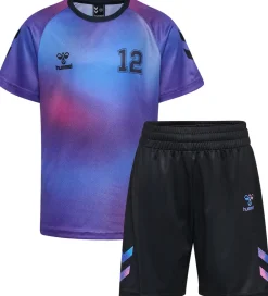 Børn Hummel Træningssæt|Shorts Og Knickers>Træningssæt - hmlShimmer - Cayenne