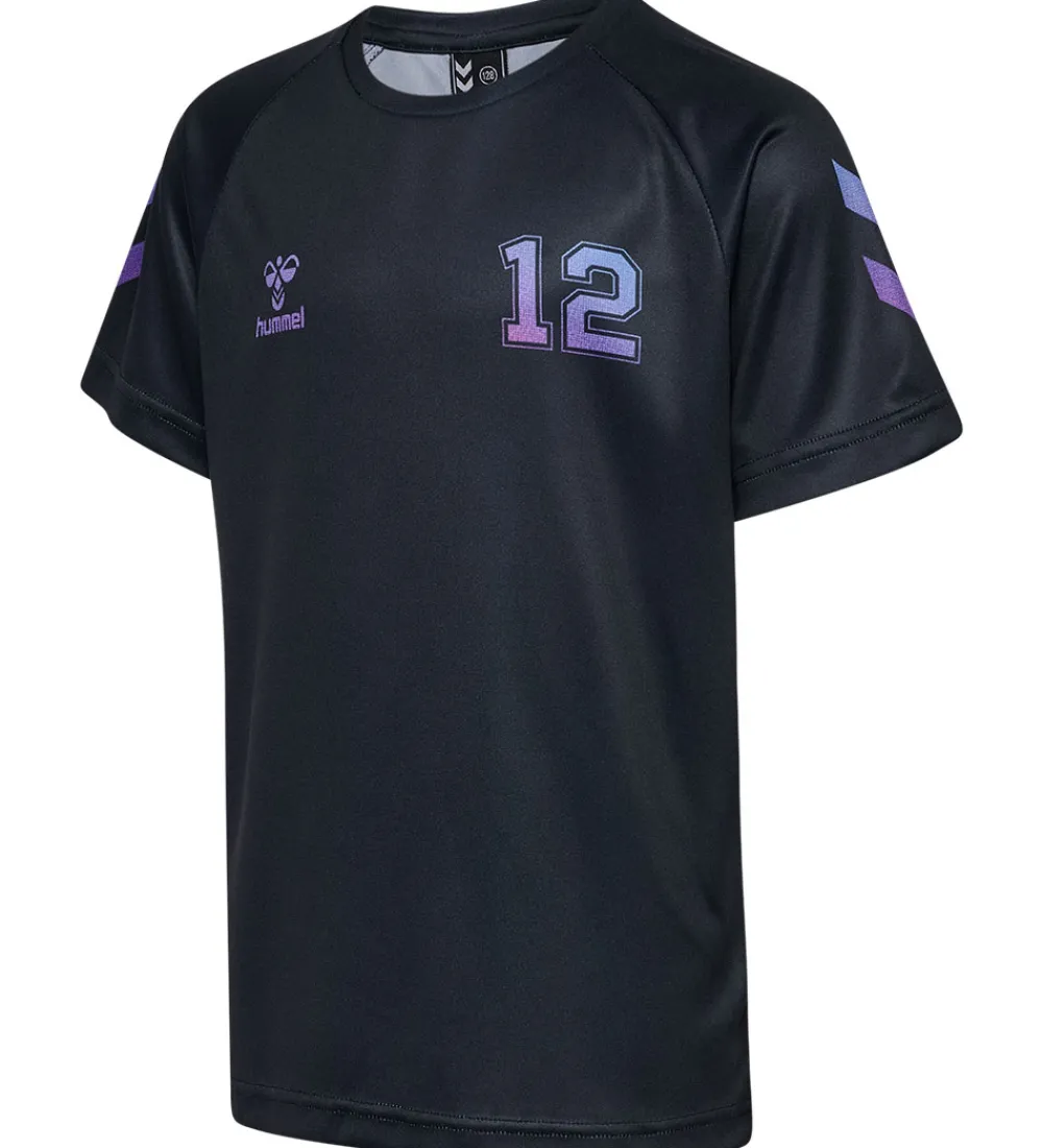 Børn Hummel Træningssæt|Shorts Og Knickers|Træningssæt - HmlShimmer - Black/Cayenne