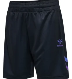 Børn Hummel Træningssæt|Shorts Og Knickers|Træningssæt - HmlShimmer - Black/Cayenne