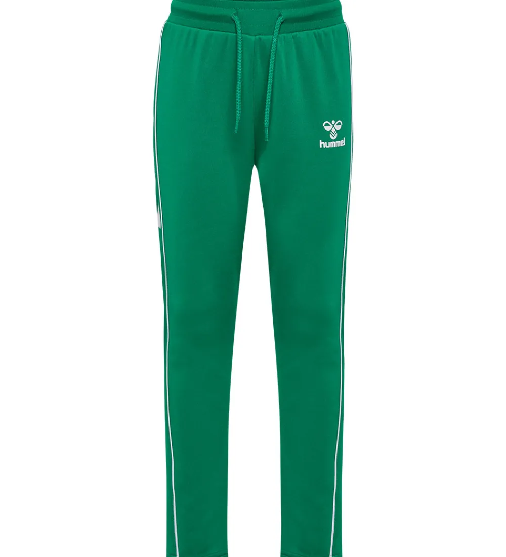 Hummel Træningssæt>Træningssæt - hmlTrack - Pepper Green m. Logo