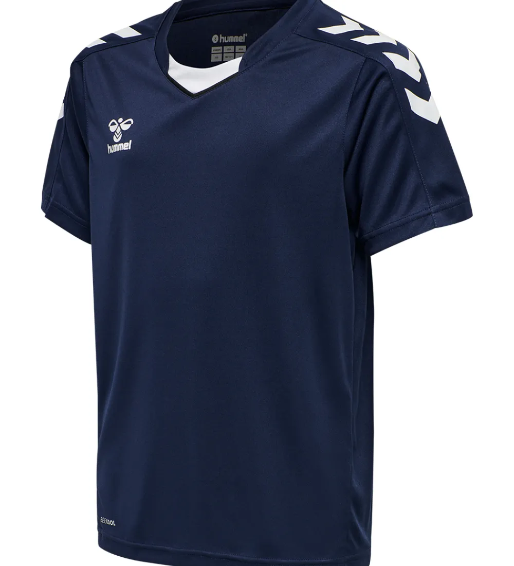 Hummel Teamsport T-Shirts Og Toppe>Hummel T-shirt - HmlCore XK Poly Jersey - Marine