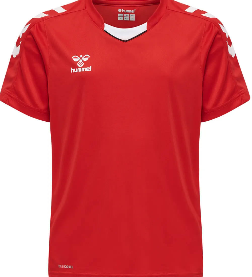 Hummel Teamsport T-Shirts Og Toppe>Hummel T-shirt - HmlCore XK Poly Jersey - True Red