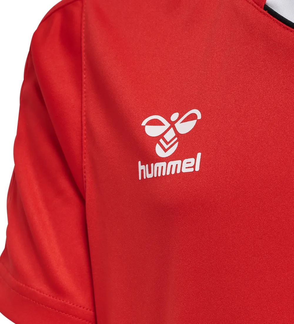 Hummel Teamsport T-Shirts Og Toppe>Hummel T-shirt - HmlCore XK Poly Jersey - True Red