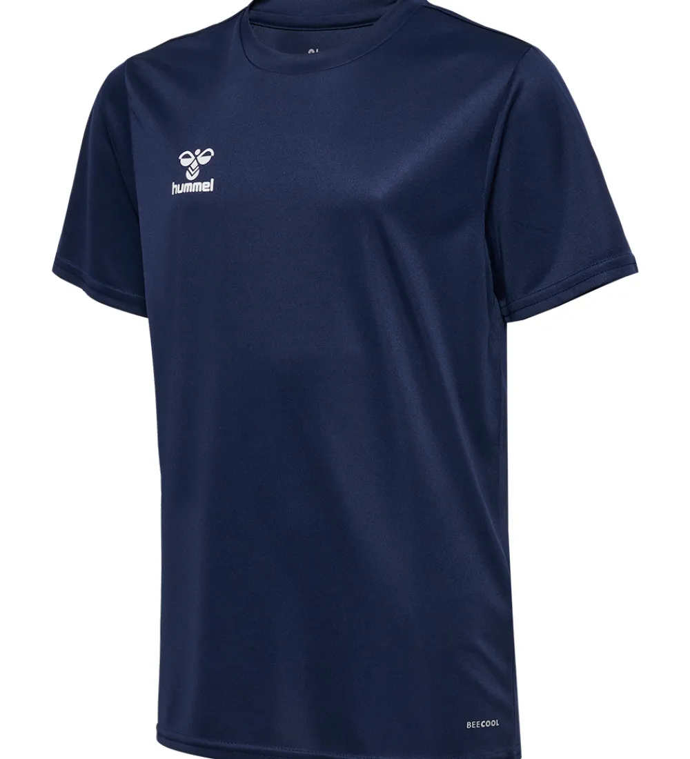 Hummel Teamsport T-Shirts Og Toppe>Hummel T-shirt - HmlEssential Jersey - Marine