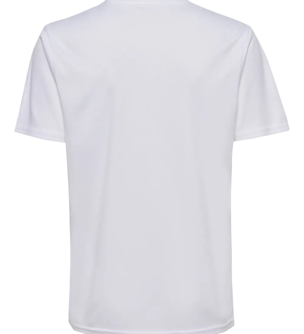Hummel Teamsport T-Shirts Og Toppe>Hummel T-shirt - HmlEssential Jersey - Hvid