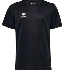 Hummel Teamsport T-Shirts Og Toppe|Hummel T-shirt - HmlEssential Jersey - Sort