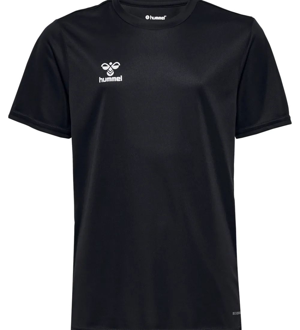 Hummel Teamsport T-Shirts Og Toppe|Hummel T-shirt - HmlEssential Jersey - Sort