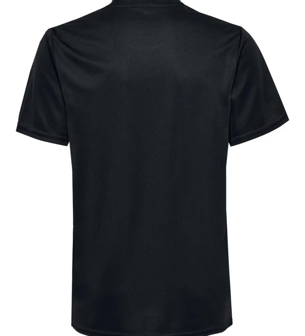 Hummel Teamsport T-Shirts Og Toppe|Hummel T-shirt - HmlEssential Jersey - Sort