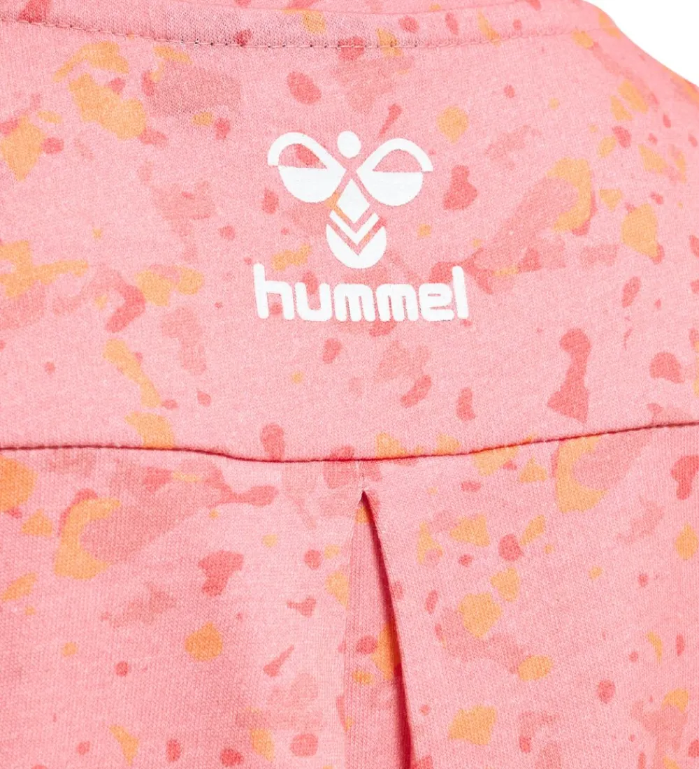 Hummel Gymnastiktøj|T-Shirt - HmlFlying Diez - Rosa/Hvid