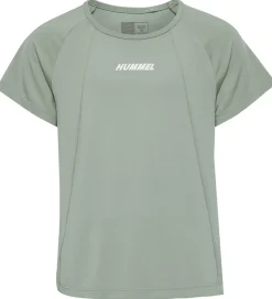 Hummel T-Shirts Og Toppe|T-shirt - HmlLuna - Iceberg Green