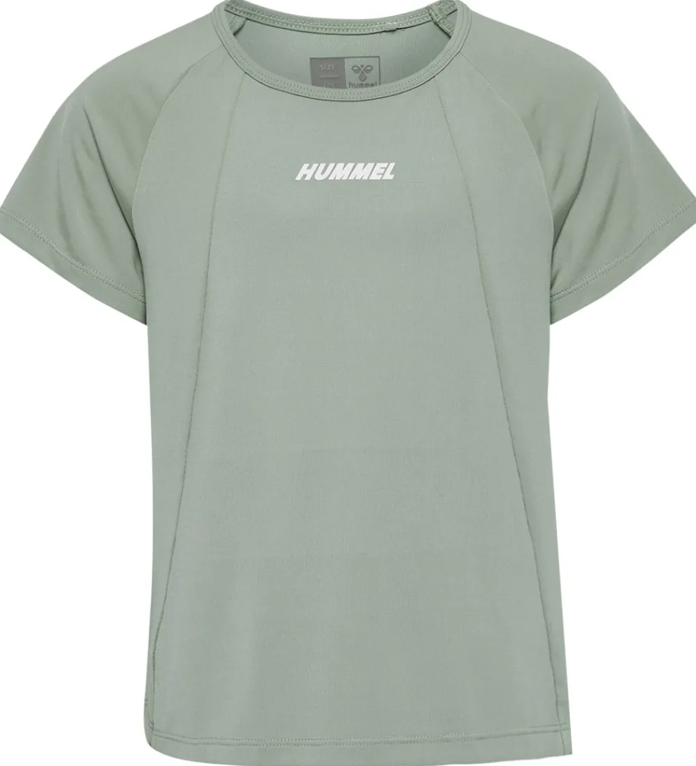 Hummel T-Shirts Og Toppe|T-shirt - HmlLuna - Iceberg Green
