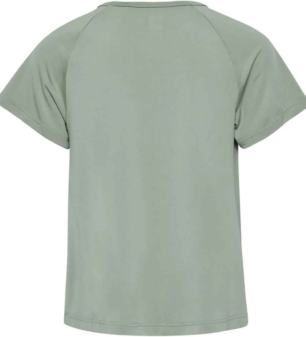 Hummel T-Shirts Og Toppe|T-shirt - HmlLuna - Iceberg Green