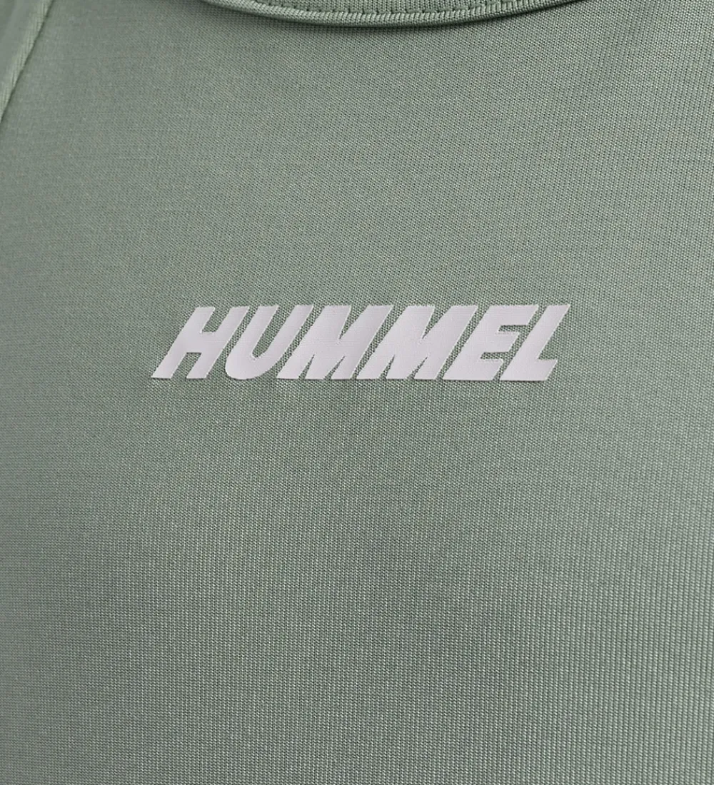 Hummel T-Shirts Og Toppe|T-shirt - HmlLuna - Iceberg Green