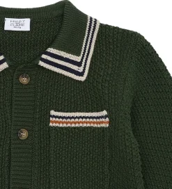 Børn Hust and Claire Cardigans>Cardigan - Strik - HCPelle - Deep Ivy