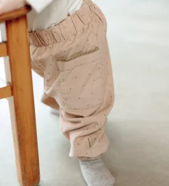 Børn Hust and Claire Bukser Og Jeans|Pigetøj></noscript>Fløjlsbukser - HCTrine - Rugby Tan