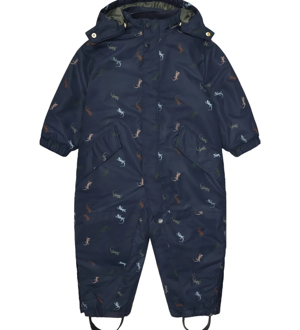 Børn Hust and Claire Flyverdragter>Flyverdragt - HCOrlando - More Navy m. Firben