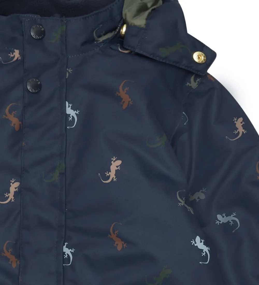 Børn Hust and Claire Flyverdragter>Flyverdragt - HCOrlando - More Navy m. Firben