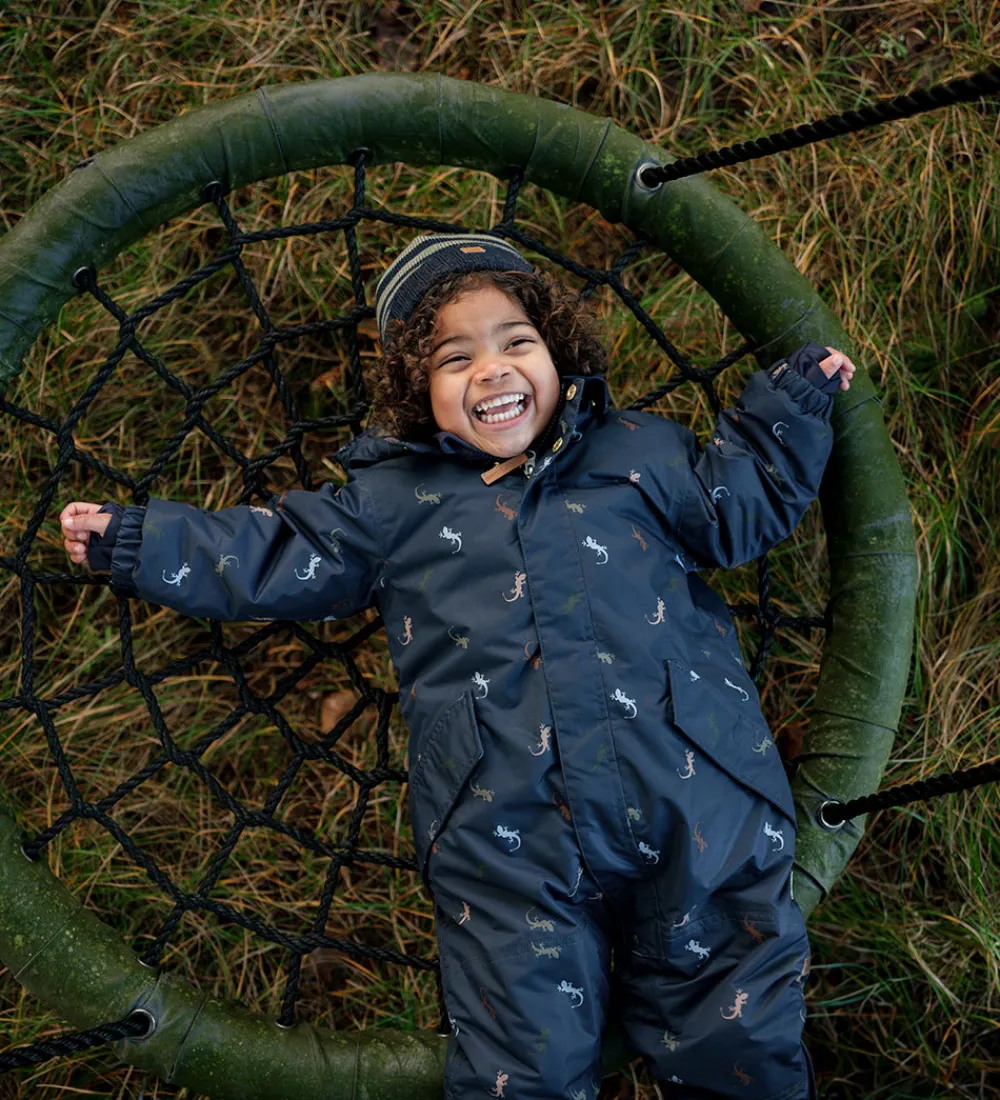 Børn Hust and Claire Flyverdragter>Flyverdragt - HCOrlando - More Navy m. Firben