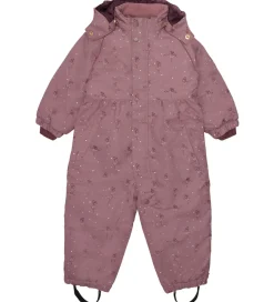 Børn Hust and Claire Flyverdragter>Flyverdragt - HCOtine - Pale Mauve m. Hjerter/Ba
