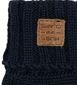 Børn Hust and Claire Handsker Og Luffer|Handsker - Uld - Strik - HCFesto - More Navy