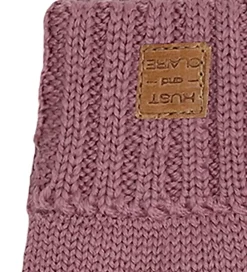 Børn Hust and Claire Handsker Og Luffer>Handsker - Uld - Strik - HCFesto - Pale Mauve