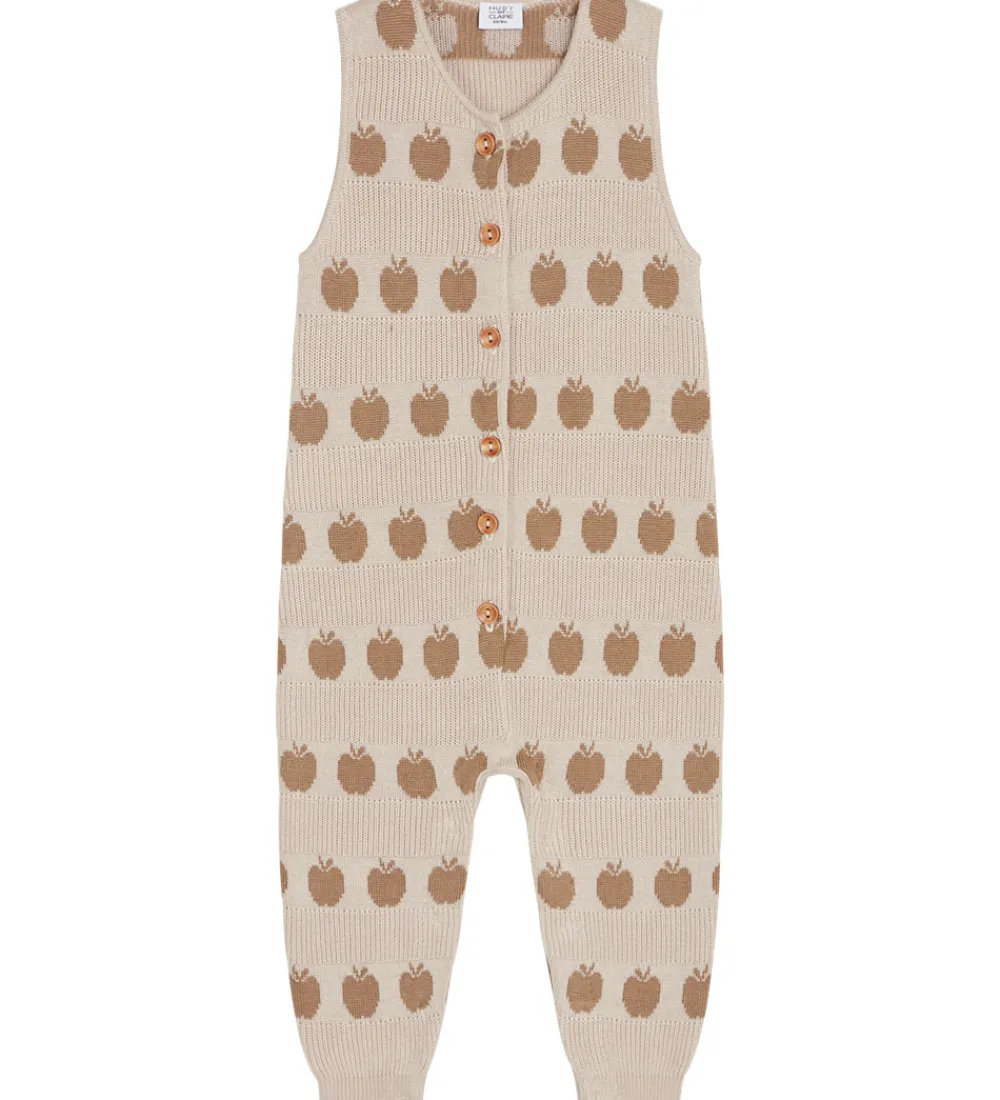 Børn Hust and Claire Heldragter|Heldragt - Strik - Bambus - HCMonly - Warm Sand